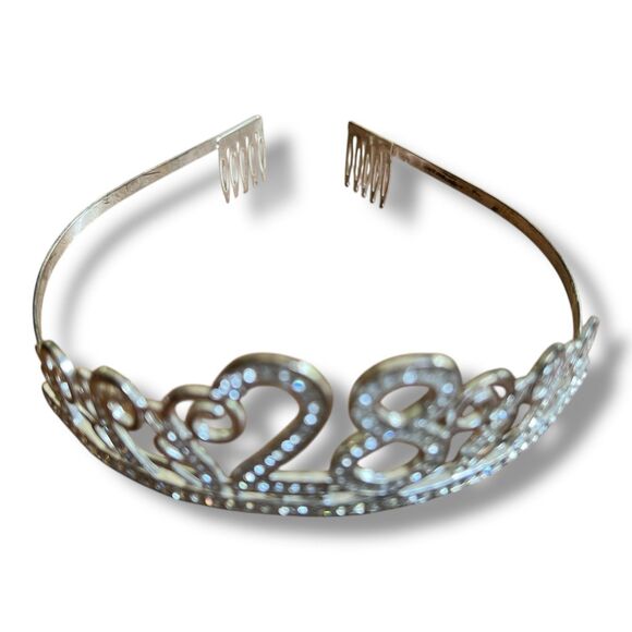 28th Birthday Tiara and Sash - Picture 7 of 7